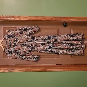 *3 for $12* Jones New York Paisley Print Dress Size L